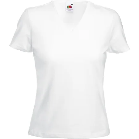 Lady-Fit V-Ausschnitt T-Shirt