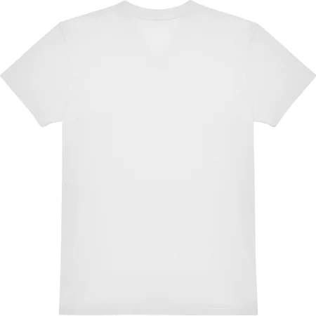 V-Ausschnitt T-Shirt – Rückseite