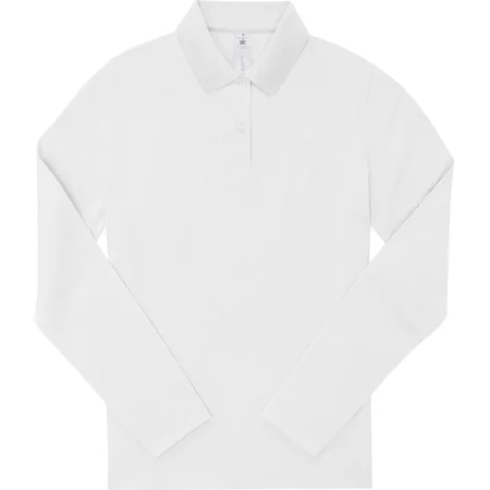 Damen Piqué Polo langarm