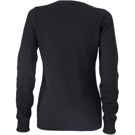 Damen V-Ausschnitt Pullover – Rückseite