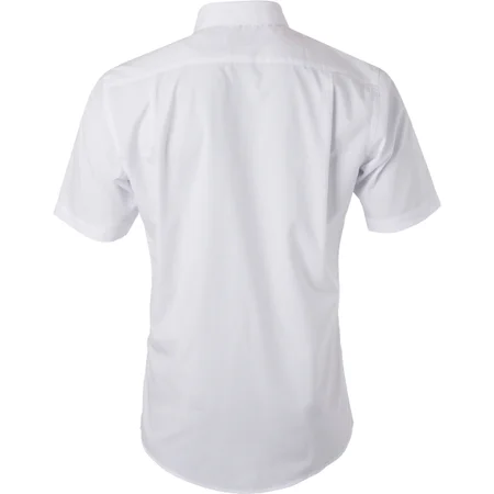 Popeline Hemd kurzarm – Rückseite