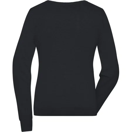 Damen Rundhals Pullover – Rückseite