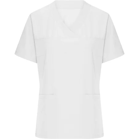 Damen V-Ausschnitt Stretch Kasack