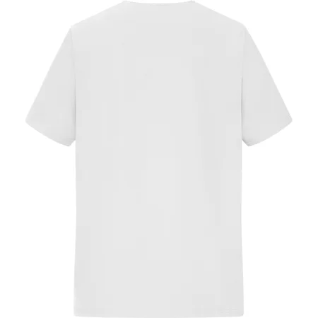 Herren V-Ausschnitt Stretch Kasack – Rückseite