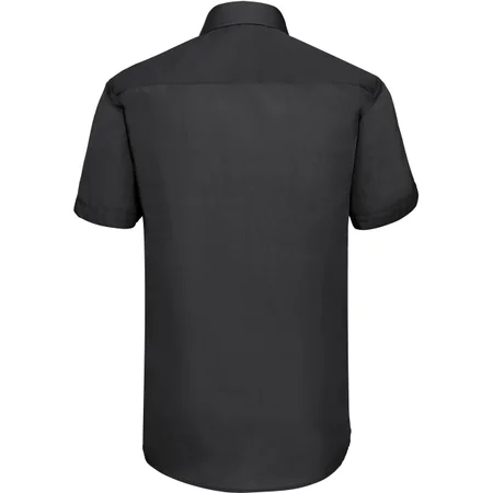 Popeline Hemd kurzarm – Rückseite