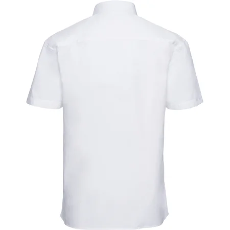 Popeline Hemd kurzarm – Rückseite