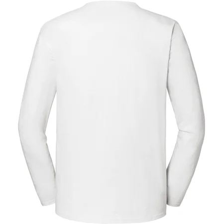 Schweres Herren T-Shirt langarm – Rückseite