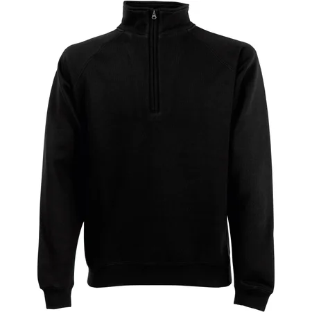 Sweater mit 1/4 Zip