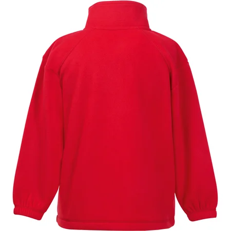 Kinder Fleece Jacke – Rückseite