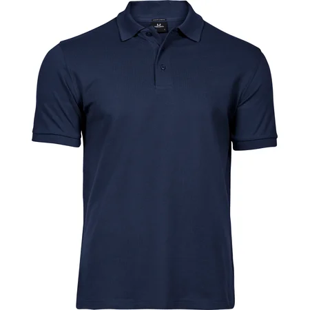 Luxus Stretch Polo Navy – Premium Business Luxus Stretch Polo Navy – Premium Business