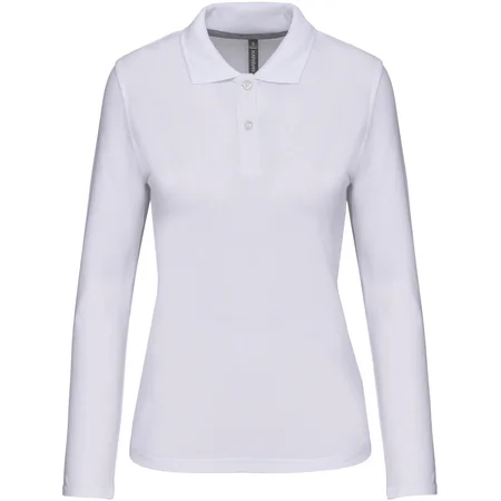 Damen Piqué Polo langarm