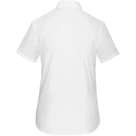 Popeline Bluse "Judith" kurzarm – Rückseite