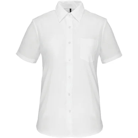 Popeline Bluse "Judith" kurzarm