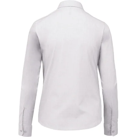 Popeline Bluse "Jessica" langarm – Rückseite