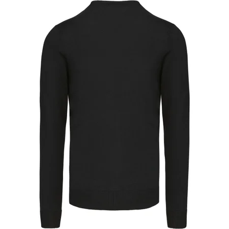 Herren V-Ausschnitt Pullover – Rückseite