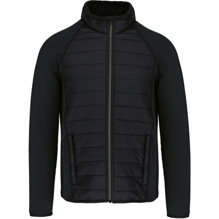 Sportliche Hybrid Stretch Jacke