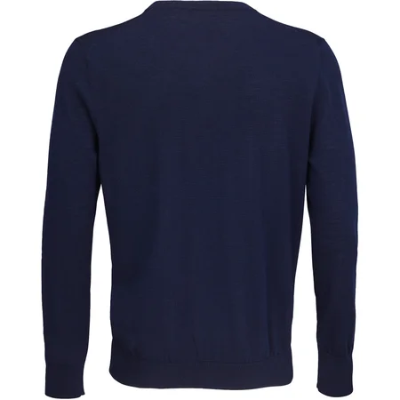 Herren V-Ausschnitt Pullover – Rückseite