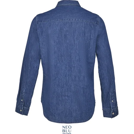 Denim Hemd – Rückseite