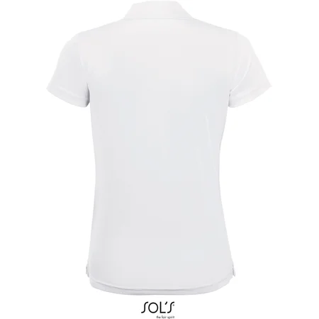Damen Piqué Sport Polo – Rückseite