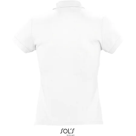 Damen Piqué Polo – Rückseite