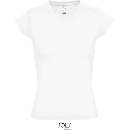 Damen V-Ausschnitt T-Shirt