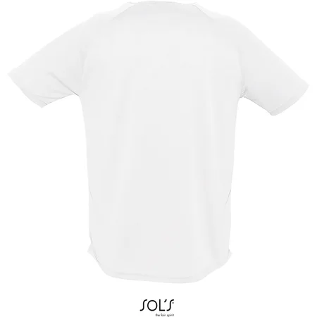 Herren Raglan Sport Shirt – Rückseite