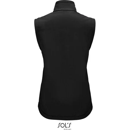 Damen 2-Lagen Softshell Gilet – Rückseite