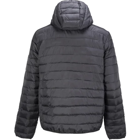 Leichte Herren Kapuzen Steppjacke – Rückseite