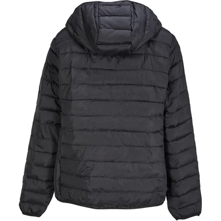 Leichte Damen Kapuzen Steppjacke – Rückseite