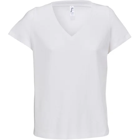 Damen V-Ausschnitt T-Shirt