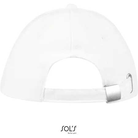 6 Panel Baseball Kappe – Rückseite