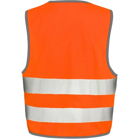 Kinder Warnweste – Rückseite