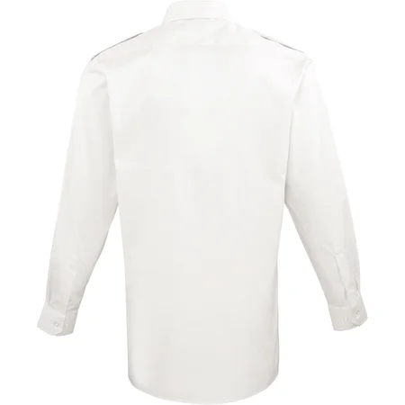 Piloten Hemd langarm – Rückseite