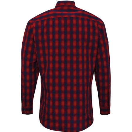 Popeline Hemd langarm "Mulligan" – Rückseite