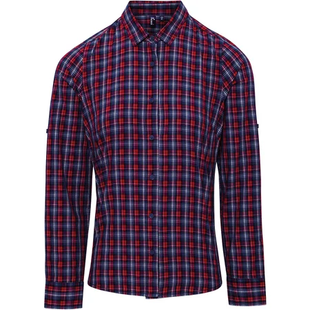 Popeline Bluse langarm "Sidehill"