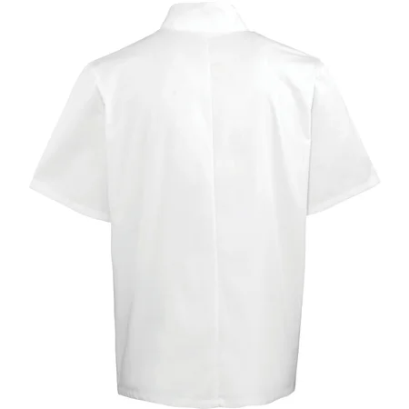 Kochjacke kurzarm – Rückseite