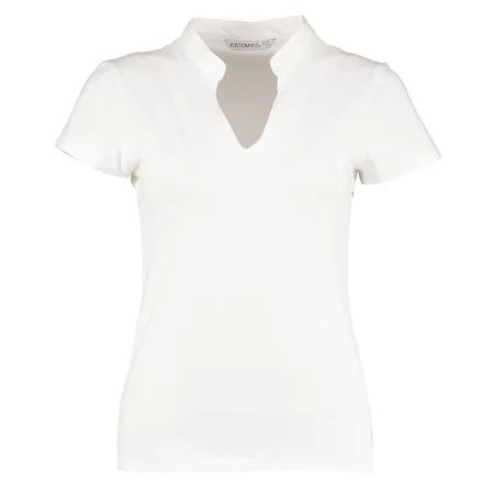 Top mit Mandarinkragen