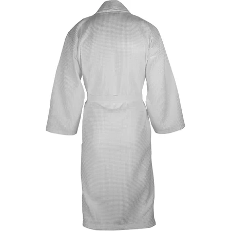 Waffel Bademantel – Rückseite