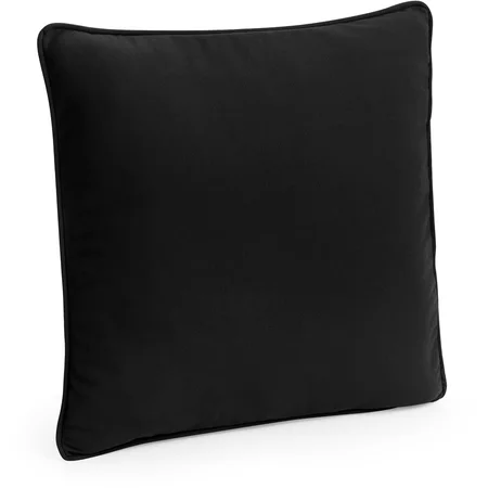 Fairtrade Kissenbezug mit Paspel – Rückseite