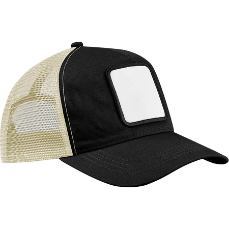 5 Panel Trucker Kappe mit Patch