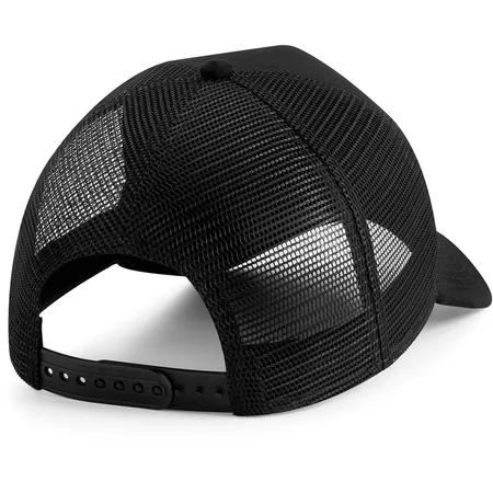 5 Panel Kappe "Suede Snapback Trucker" – Rückseite