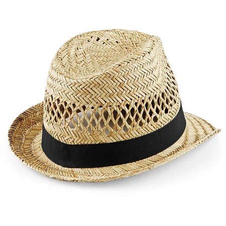 Hut in Flecht-Optik "Summer Trilby" – Rückseite