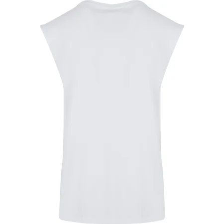 Schweres ärmelloses T-Shirt – Rückseite