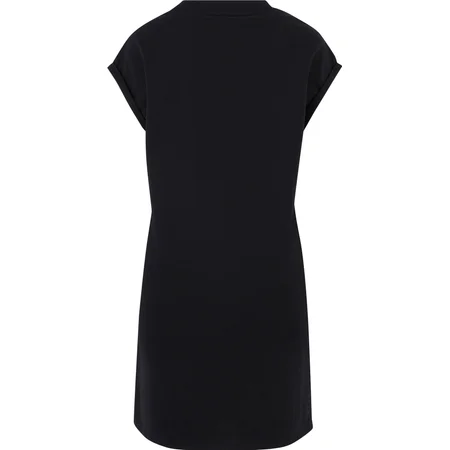 T-Shirt Kleid mit Stehkragen – Rückseite