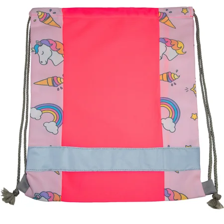 Kinder Turnbeutel "Action" – Rückseite