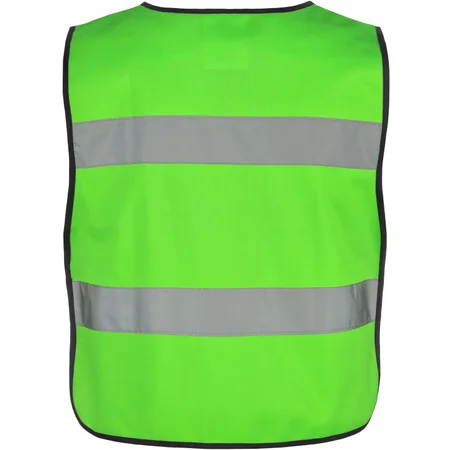 Kinder Warnschutzponcho – Rückseite